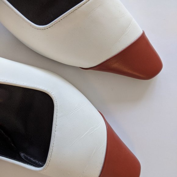 cherry/white pump - Picture 7 of 8